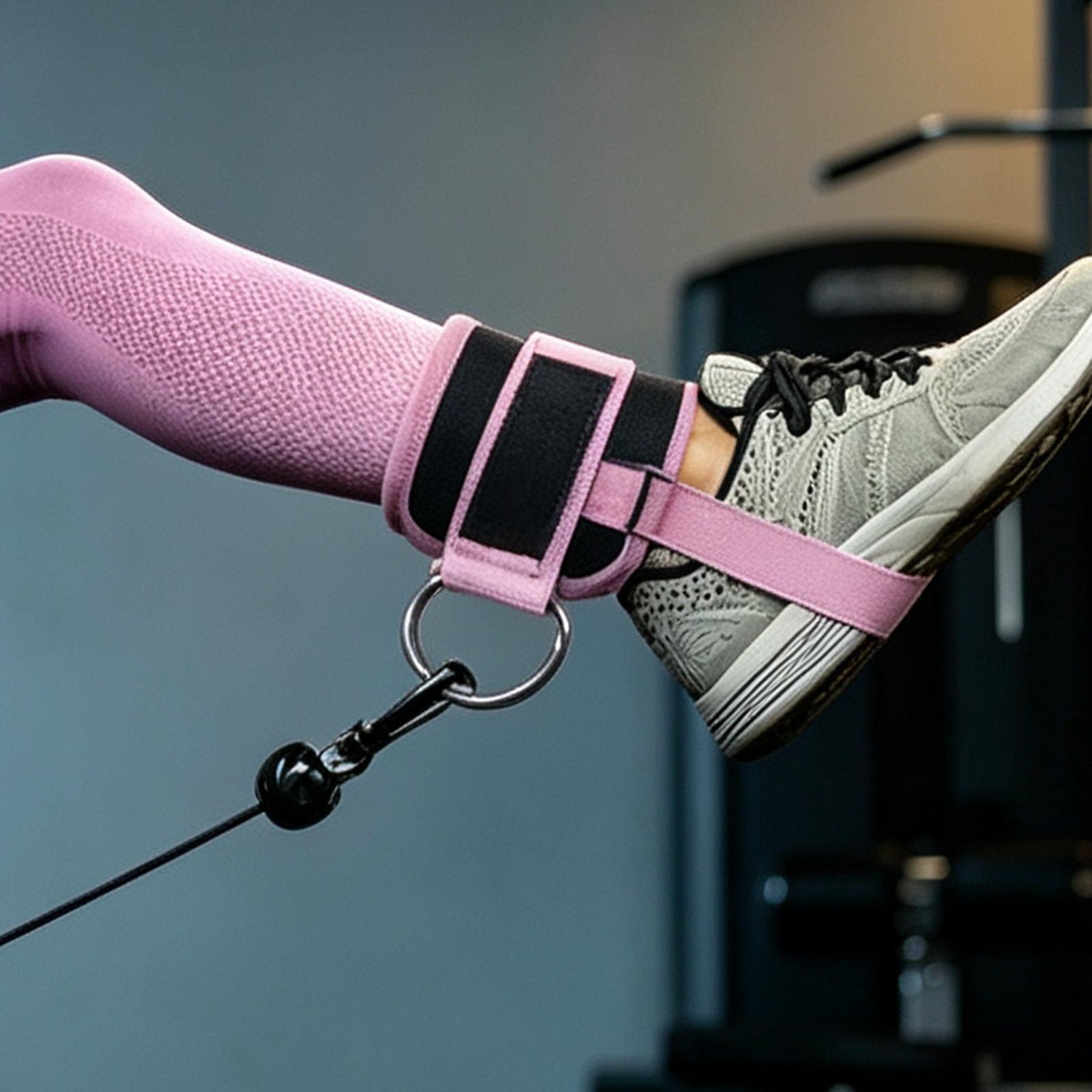 Adjustable Ankle Wraps for Cab - Pulley Home Gym ulasan dan harga