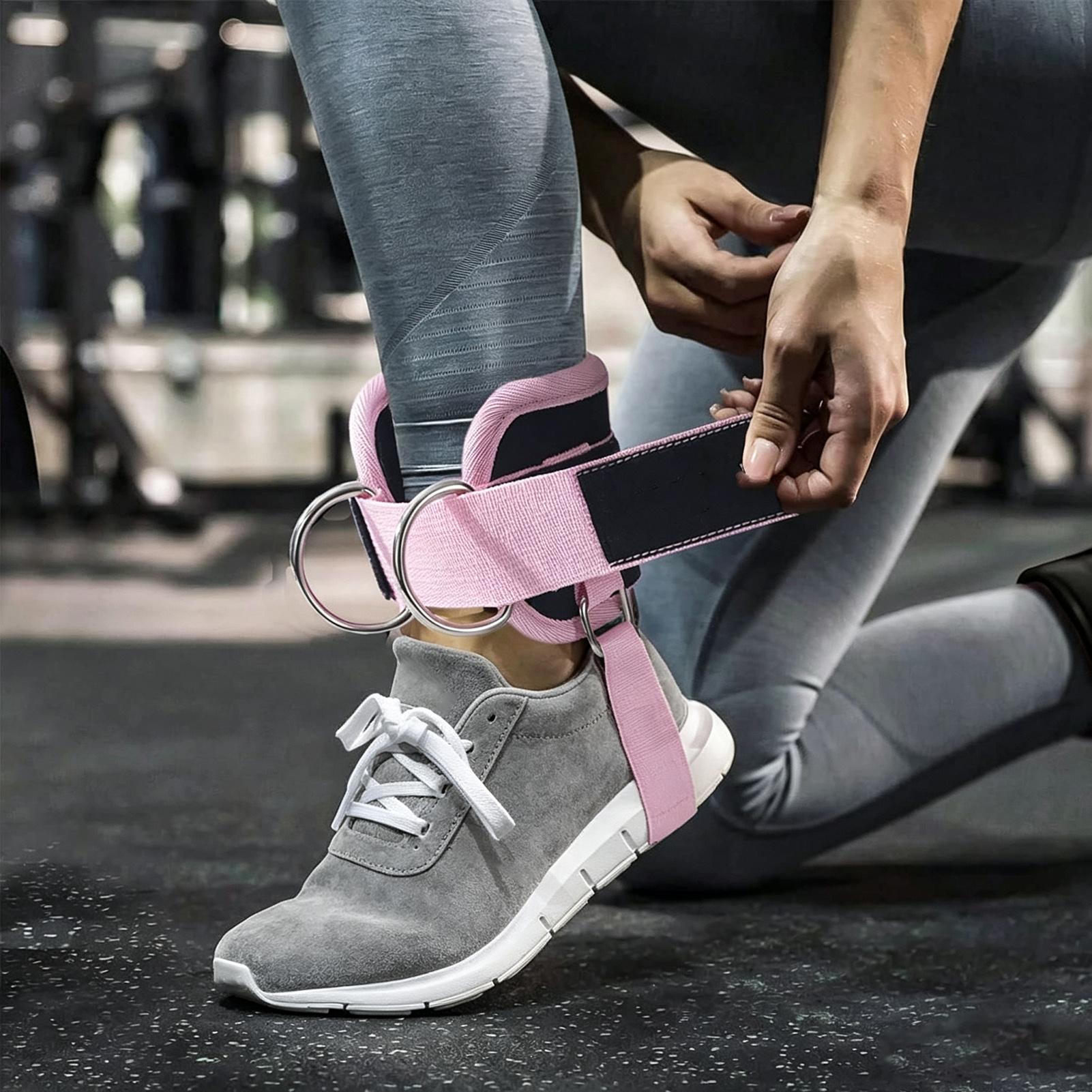 Adjustable Ankle Wraps for Cab - Pulley Home Gym ulasan dan harga