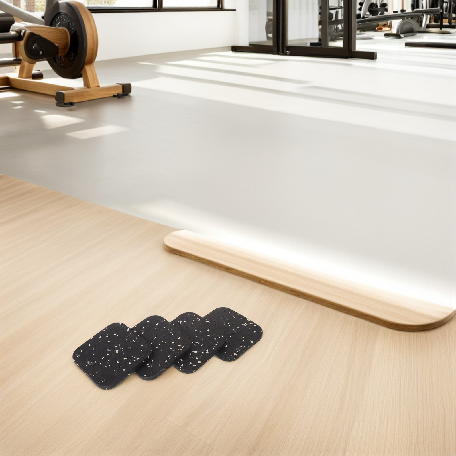 8Pcs Treadmill Noise Reduction - Home Gym Gym Equipment ulasan dan harga