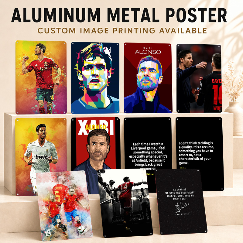 Xabi Alonso Textured Posters C - Home Gym Yes Or No ulasan dan harga