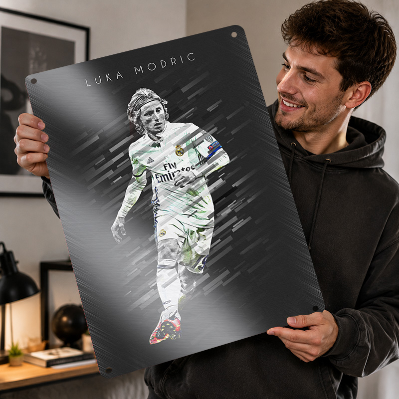 Luka Modrić Aluminum Posters C - Home Gym Yes Or No ulasan dan harga