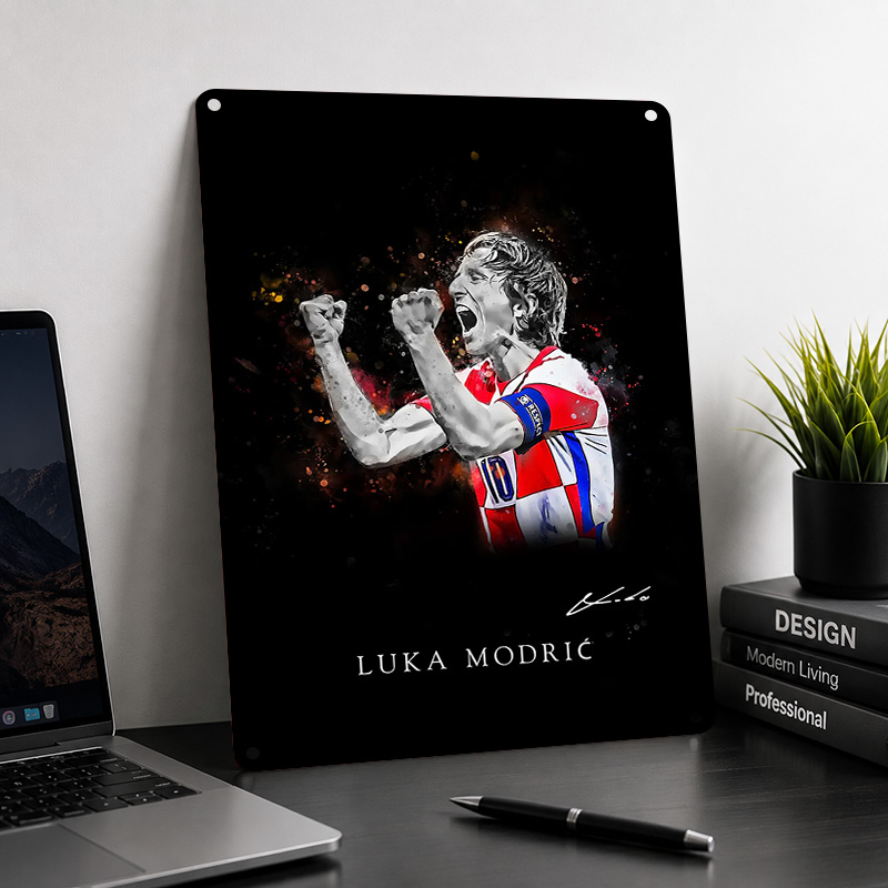 Luka Modrić Aluminum Posters C - Home Gym Yes Or No ulasan dan harga