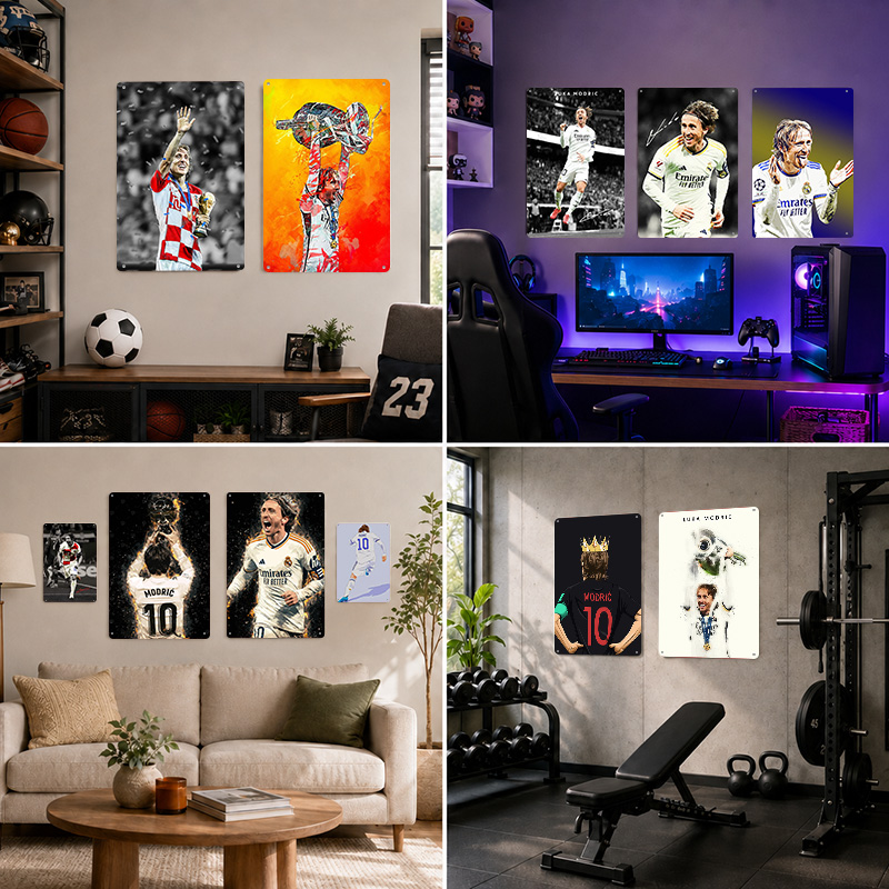 Luka Modrić Aluminum Posters C - Home Gym Yes Or No ulasan dan harga