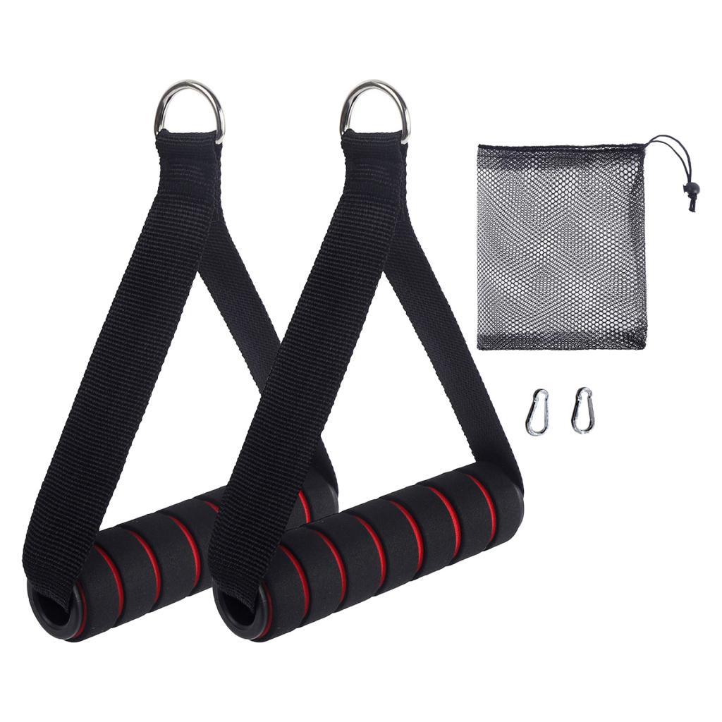 2x Exercise Handles Working Ou - Pulley Home Gym ulasan dan harga