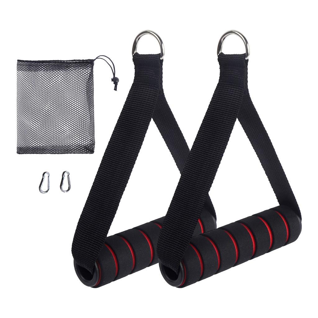2x Exercise Handles Working Ou - Pulley Home Gym ulasan dan harga