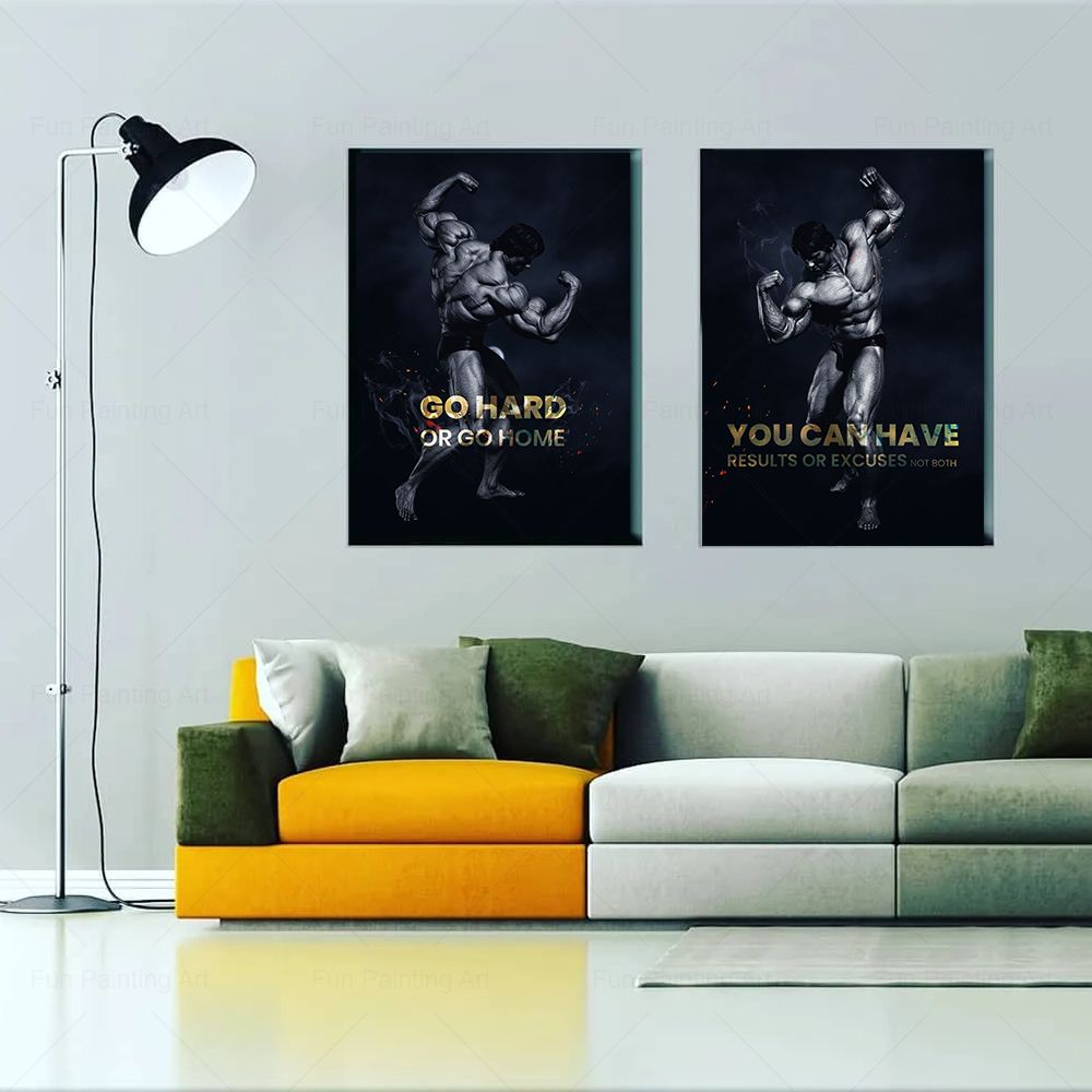 Go Hard Or Go Home Quote Motiv - Home Gym Yes Or No ulasan dan harga