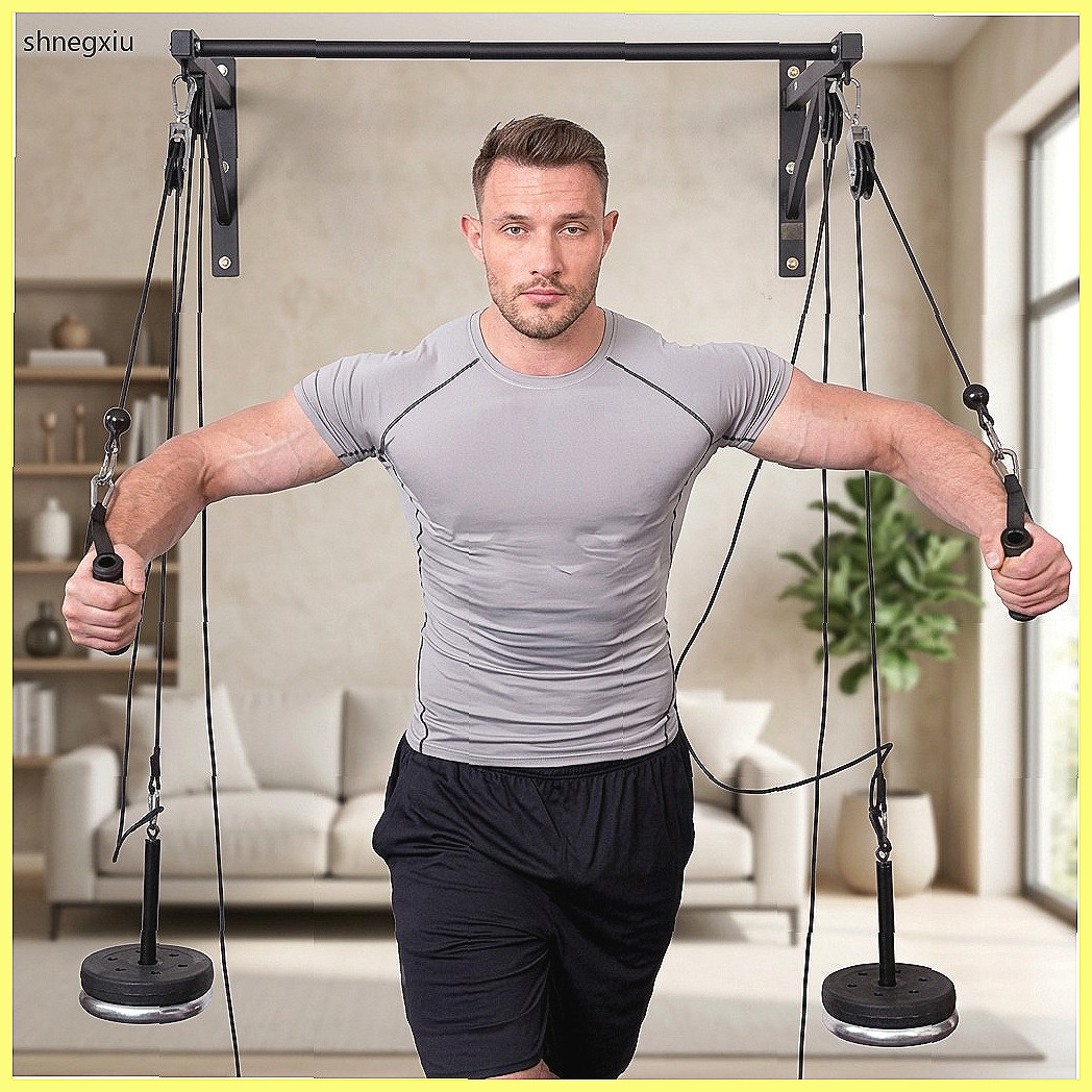 Wall Mounted DIY Fitness Pulle - Home Gym Diy ulasan dan harga