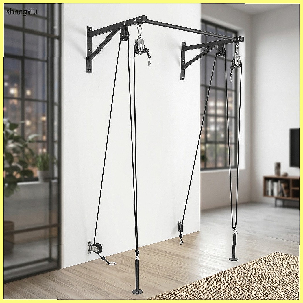 Wall Mounted DIY Fitness Pulle - Home Gym Diy ulasan dan harga