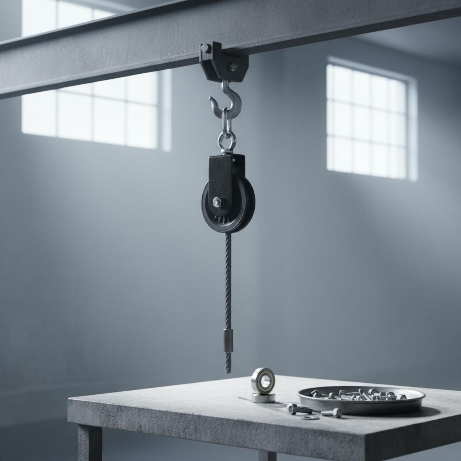 DIY Fitness Pulley Bracket Sil - Pulley Home Gym ulasan dan harga