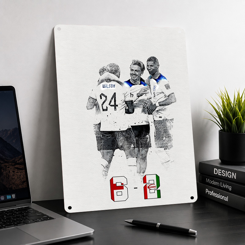 Harry Kane Aluminum Posters Cu - Home Gym Yes Or No ulasan dan harga