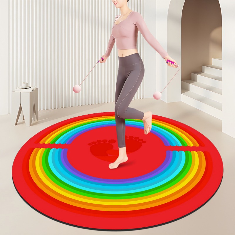 Rainbow Spiral Fitness Mat – C - Home Gym Diy ulasan dan harga