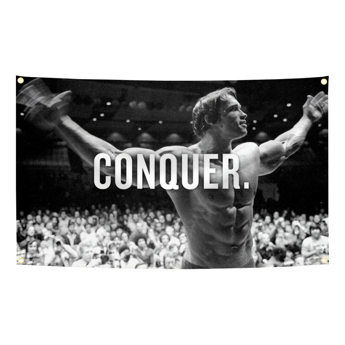 90x150cm Gym Motivational Bann - Home Gym Yes Or No ulasan dan harga