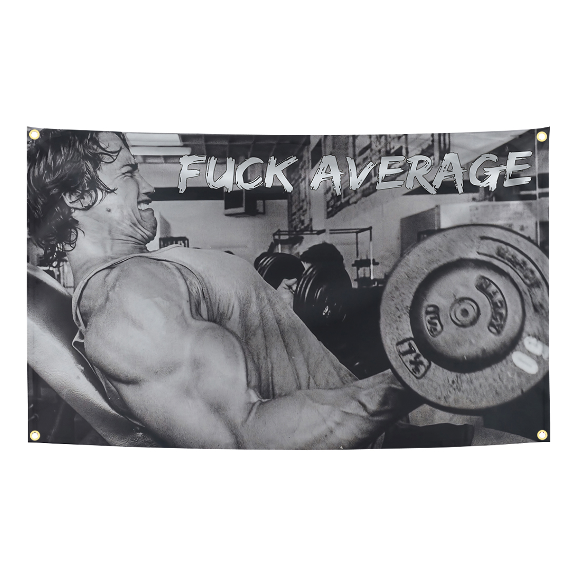 90x150cm Gym Motivational Bann - Home Gym Yes Or No ulasan dan harga
