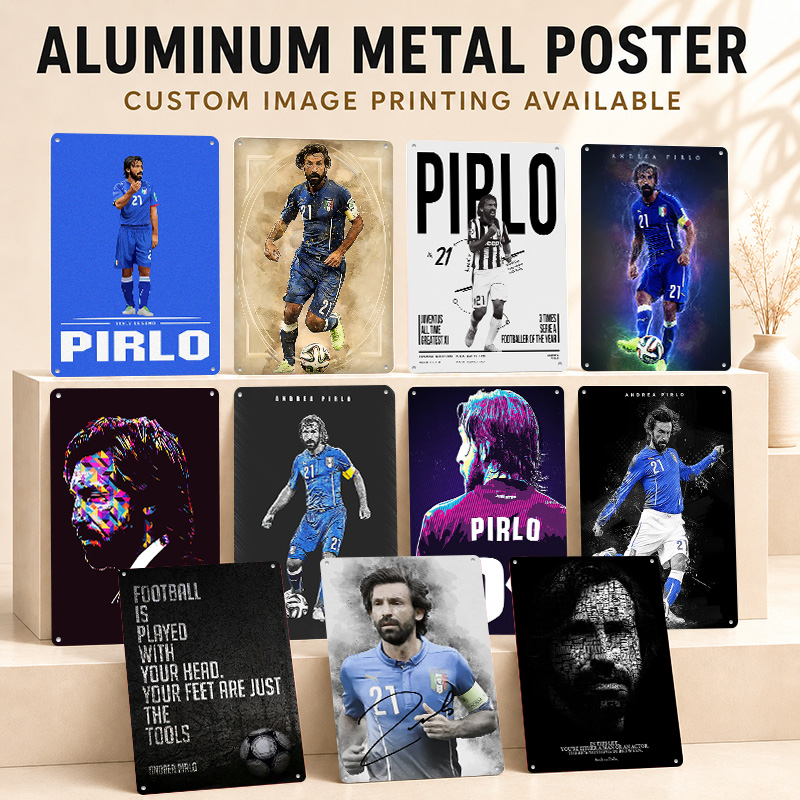 Andrea Pirlo Printed Posters C - Home Gym Yes Or No ulasan dan harga