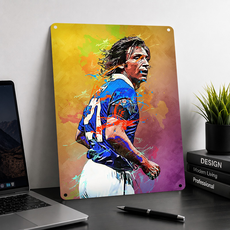 Andrea Pirlo Printed Posters C - Home Gym Yes Or No ulasan dan harga