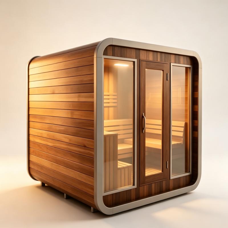 Luxury Custom Sauna Room Solid - Sauna Home Gym ulasan dan harga