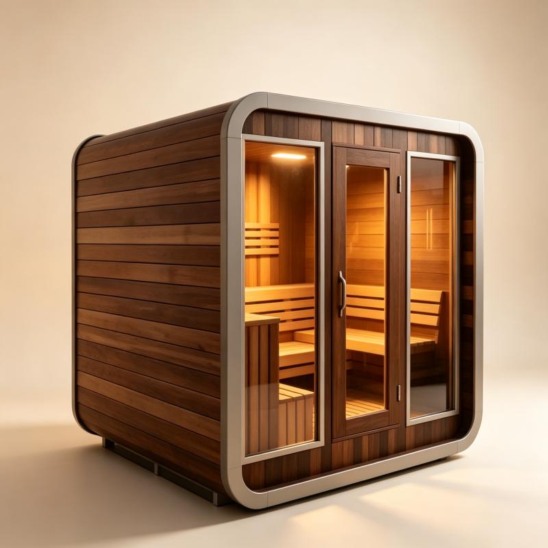 Luxury Custom Sauna Room Solid - Sauna Home Gym ulasan dan harga