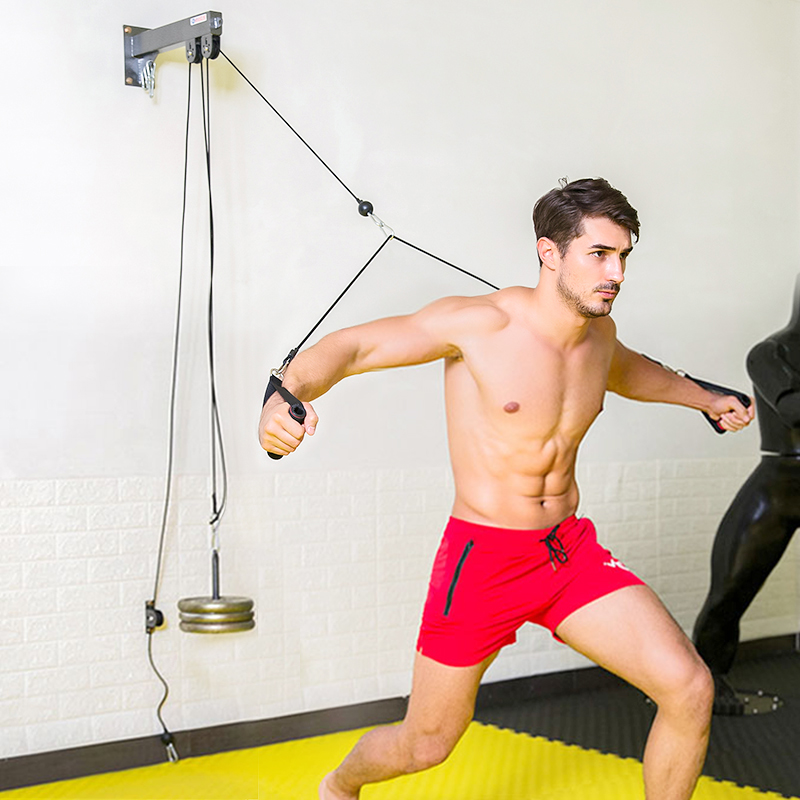 Universal DIY Pulley System Ca - Pulley Home Gym ulasan dan harga