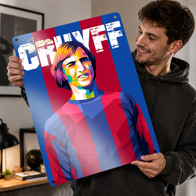 Johan Cruyff Printed Posters C - Home Gym Yes Or No ulasan dan harga