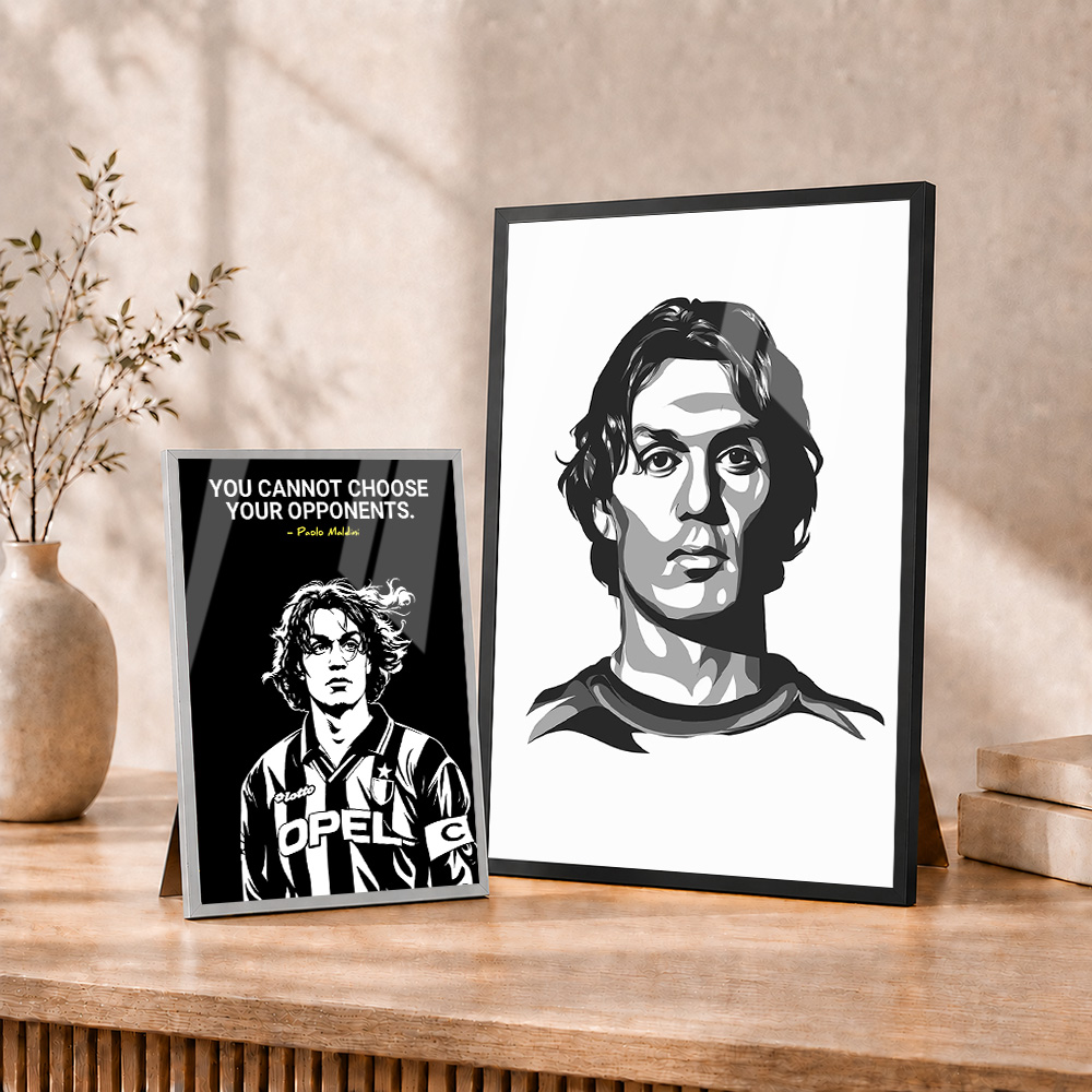 Paolo Maldini Framed Metal Pri - Home Gym Yes Or No ulasan dan harga