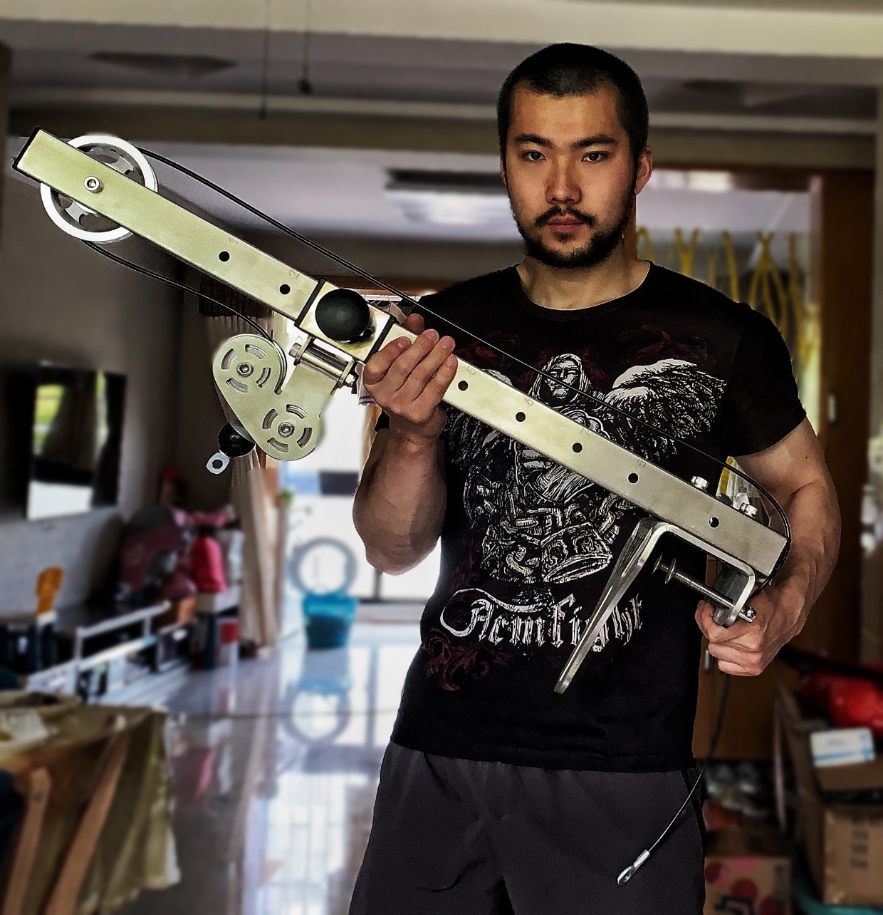 Professional Forearm Wrist Tra - Pulley Home Gym ulasan dan harga