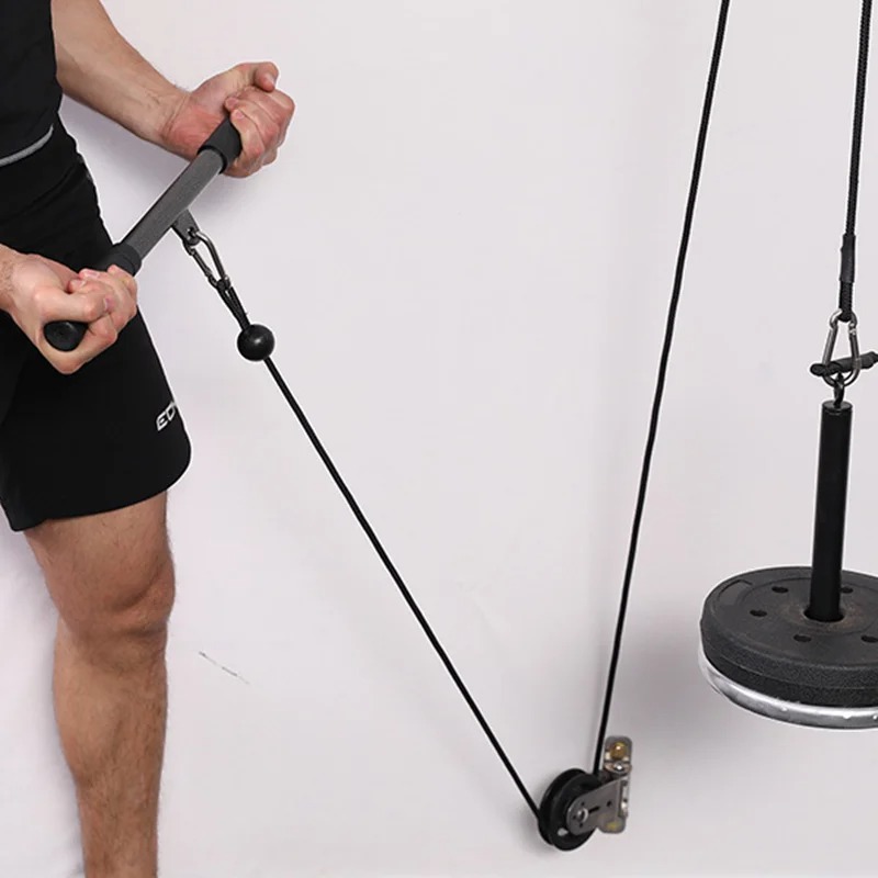 Mute Rotatable Stainless Steel - Pulley Home Gym ulasan dan harga